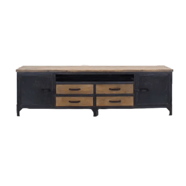 Tv Meubel Szep Black Barnwood