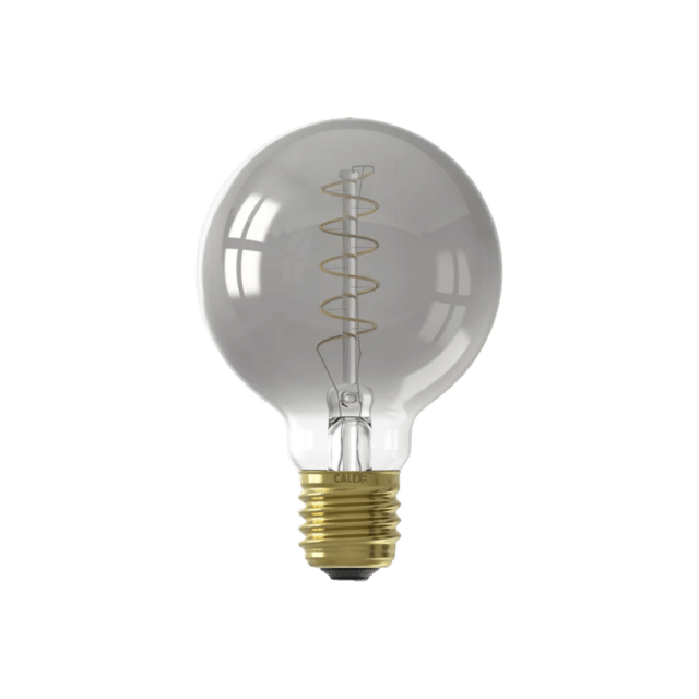 Calex Titanium Globe Bulb Led Lamp S E27 8211 136 Lumen