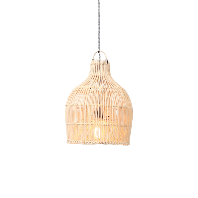 Rotan Dome Hanglamp Xs